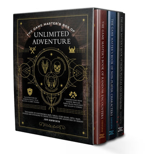 The Game Master's Box of Unlimited Adventure: Thousands of Unforgettable Maps, Tables, Story Hooks, Npcs, Traps, Puzzles and Dungeon Chambers to Create 5t (Game Master)