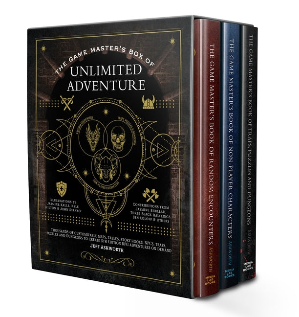 The Game Master's Box of Unlimited Adventure: Thousands of Unforgettable Maps, Tables, Story Hooks, Npcs, Traps, Puzzles and Dungeon Chambers to Create 5t (Game Master)