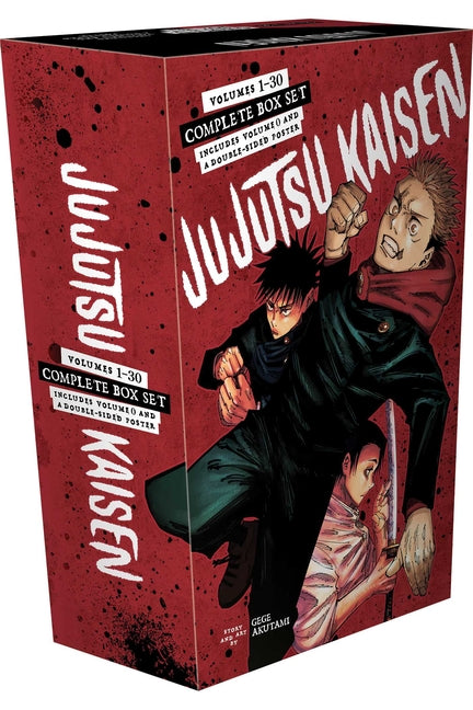 Jujutsu Kaisen Complete Box Set: Includes Volumes 1-30 with Volume 0