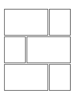Comic Strips Vol II - Create Your Own Comic Book & Cover: Square Corners, 100 Pages, 8.5 x 11, Soft Cover