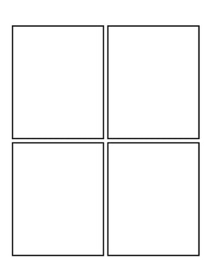 Comic Strips Vol III - Create Your Own Comic Book & Cover: Square Corners, 100 Pages, 8.5 x 11, Soft Cover