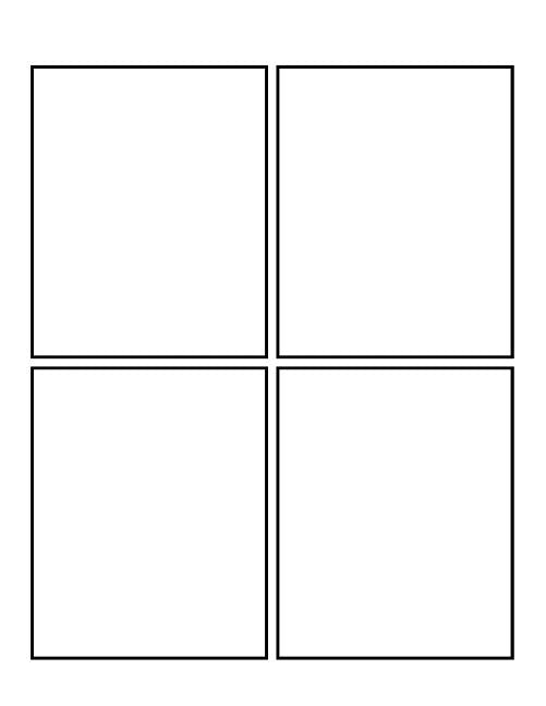 Comic Strips Vol III - Create Your Own Comic Book & Cover: Square Corners, 100 Pages, 8.5 x 11, Soft Cover
