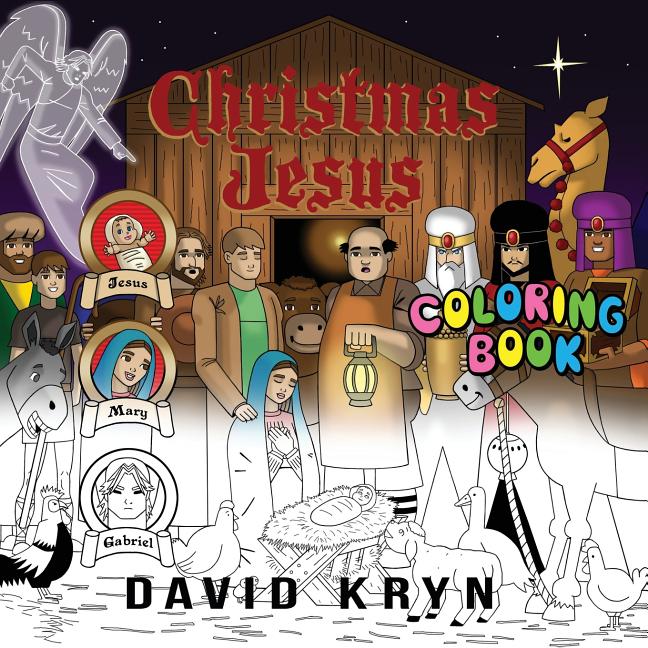 Christmas Jesus Coloring Book