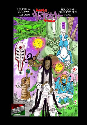 Bounty-X Minddar Gojawa Reborn #4/The Temples Pupil #5: Seasons #4 and #5