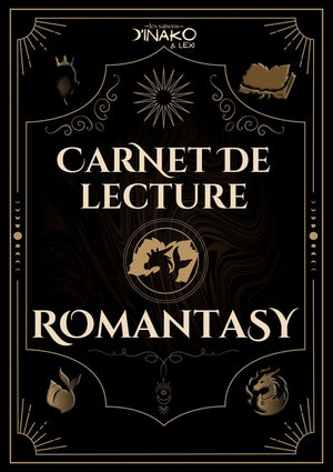 Carnet De Lecture Romantasy: Journal immersif avec histoire Romantasy, livre de lecture à remplir avec suivi, notes, tierlist, quiz