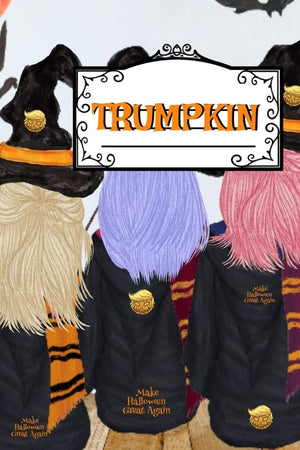 Trumpkin: Make Halloween Great Again Journal Notebook To Write In Daily To Do Lists, Humor, Jokes, Notes, Creepy Quotes, Stories