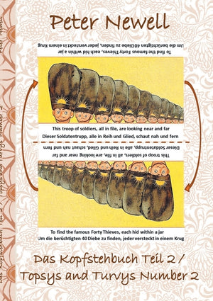 Das Kopfstehbuch Teil 2 / Topsys and Turvys Number 2: Bilderbuch, Spielbuch, zweisprachig, englisch und deutsch, farbig illustriert, Geschenk, Geburtstag,