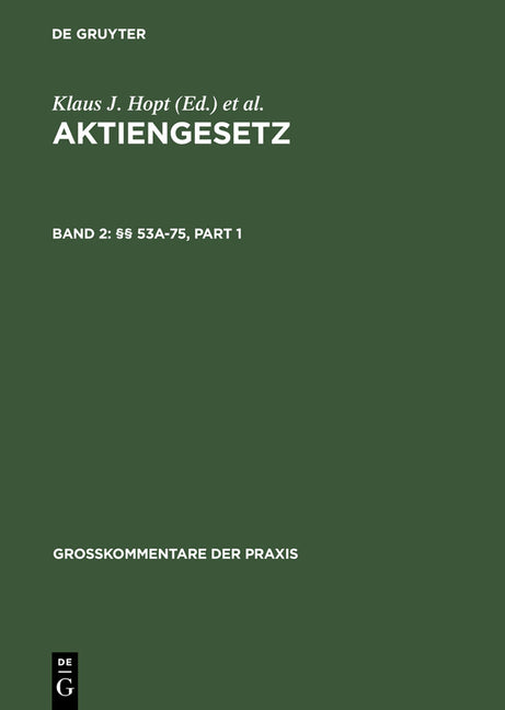 §§ 53a-75 (4. Neubearb. Aufl.) (Großkommentare Der Praxis) (4TH ed.)