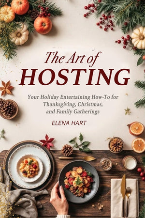 The Art of Hosting: Your Complete Family Gathering cookbook to Home Entertaining with Thanksgiving Hosting Tips, Christmas Hosting Essentials & Conversati
