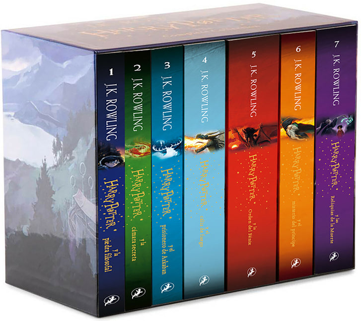 Caja Harry Potter - La Serie Completa / Harry Potter Paperback Boxed Set: Books 1-7 (Harry Potter)