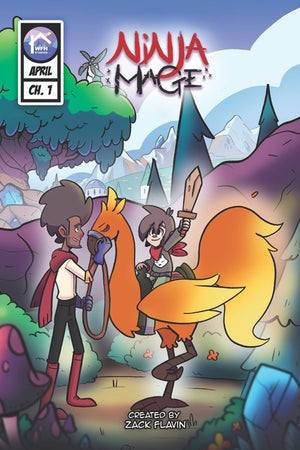 Ninja Mage a Hiro's Journey: Chapter 1 the Spark