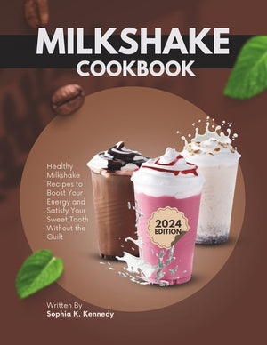 Milkshake Cookbook: Healthy Milkshake Recipes to Boost Energy and Satisfy Your Sweet Tooth Without the Guilt