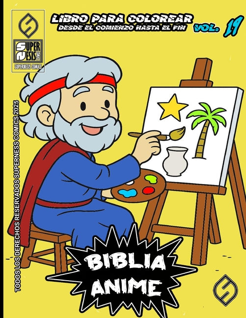 Biblia Anime Desde El Inicio Hasta El Final Vol 19: libro para colorear