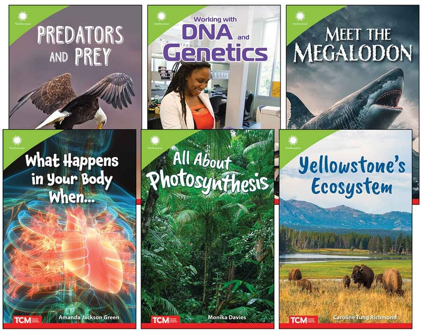 Smithsonian Steam Life Science Informational Text for Middle School 6-Book Set (Smithsonian: Informational Text) (1ST ed.)