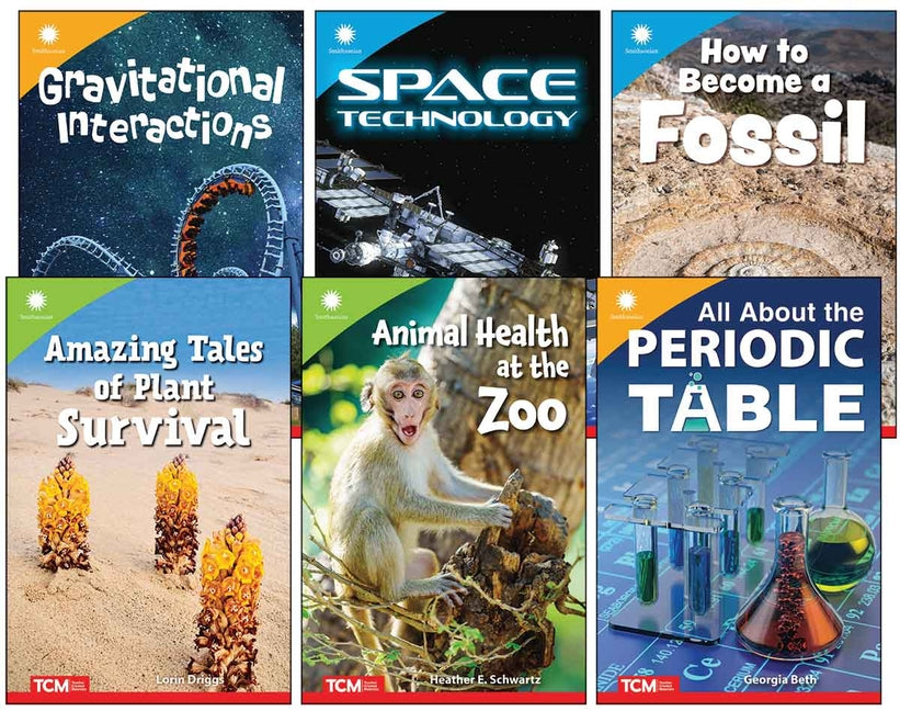 Smithsonian Steam Bonus Assortment Informational Text for Middle School 6-Book Set (Smithsonian: Informational Text) (1ST ed.)