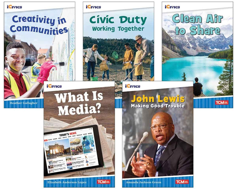 Icivics Grade 3: Community & Social Awareness 5-Book Set (Icivics) (1ST ed.)