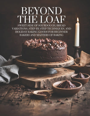 Beyond The Loaf: Sweet Side of Sourdough, Bread Variations, Step-by-Step Techniques, and Holiday Baking Goods for Beginner Bakers and Masters of Bakin