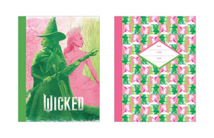 Wicked Pink & Green Composition Notebook Set (Set of 2) (Wicked)