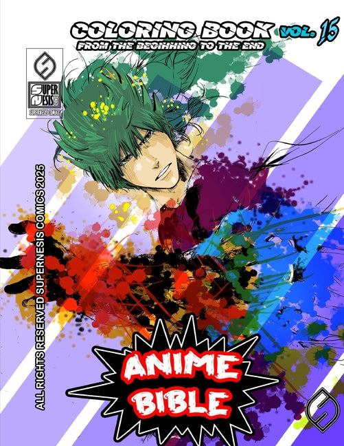 Anime Bible From The Beginning To The End Vol. 15: Coloring book
