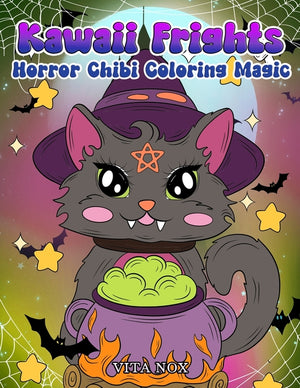 Kawaii Frights: Horror Chibi Coloring Magic