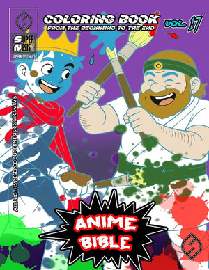 Anime Bible From The Beginning To The End Vol. 17: Coloring book