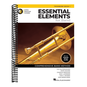 Essential Elements for Band - Trombone Book 1 with Online Resources