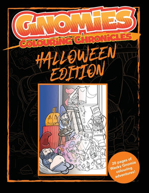 The Gnomie Colouring Chronicles: Halloween Edition