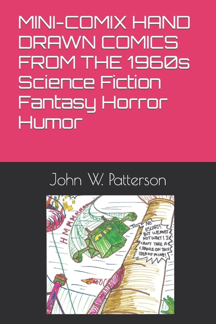 MINI-COMIX HAND DRAWN COMICS FROM THE 1960s Science Fiction Fantasy Horror Humor