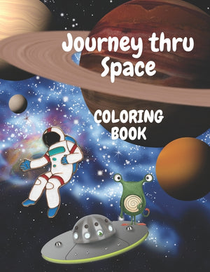 Coloring Book: Journey into Space