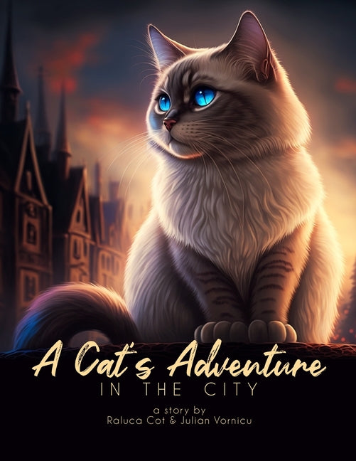 A Cat's Adventure in the City