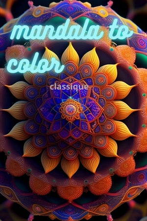 mandala to color