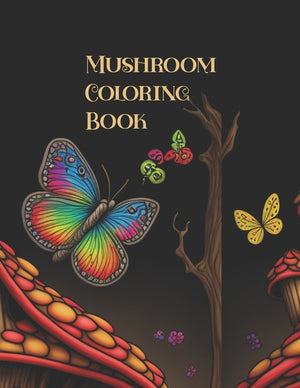 Mushroom Coloring Book