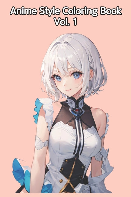 anime style coloring book vol.1