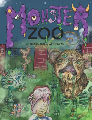 Monster Zoo: A Coloring Book by Werewhal