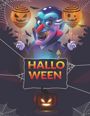 Halloween Coloring Book: Kids coloring book