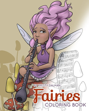 Fairies Coloring Book