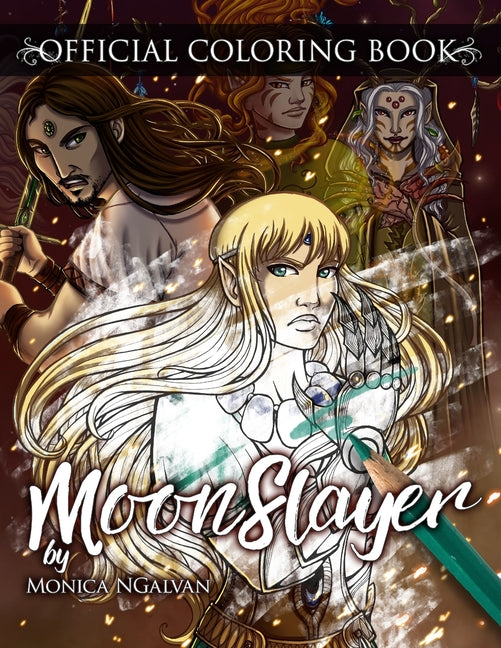 MoonSlayer: Official Coloring Book