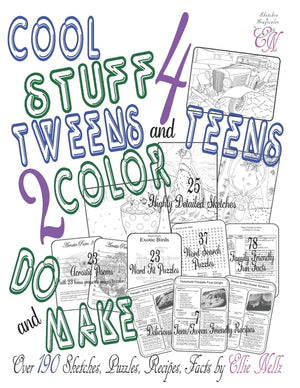 Cool Stuff 4 Teens and Tweens 2 Color, Do, & Make