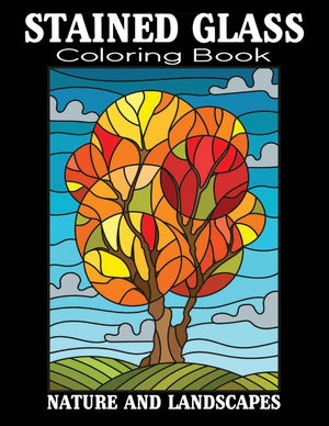 Stained Glass Coloring Book