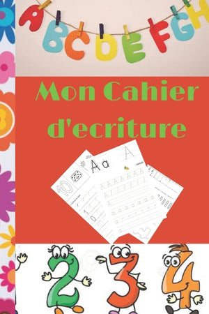 Mon Cahier d'écriture: Cahier écriture 9*6in 53 PAGE