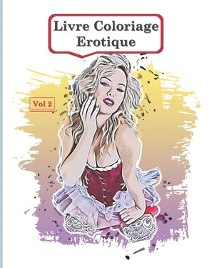 Livre Coloriage Erotique - Vol 2: 41 dessins abstraits de nus pour adultes