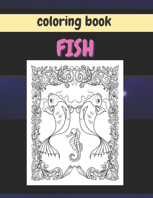 Coloring book fish