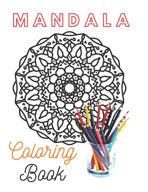 Mandala Coloring Book: amazin mandal, Coloring Pages For contemplation "8.5"x"11"