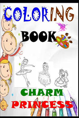 Charm Princess: coloring book