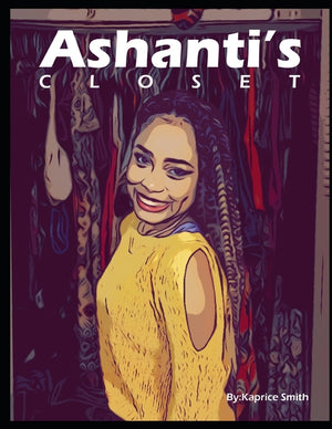 Ashanti's Closet: A color, cut, and paste coloring and activity book