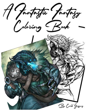 A Fantastic Fantasy Coloring book