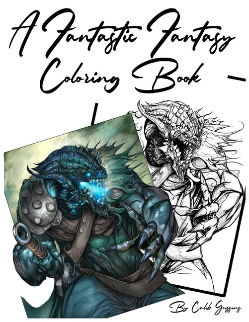 A Fantastic Fantasy Coloring book