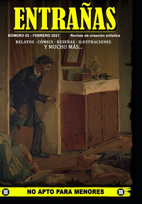 Entrañas 2: Revista cómics y relatos de terror y misterio