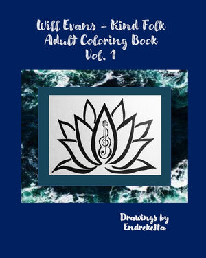 Will Evans - Kind Folk Adult Coloring Book Vol 1