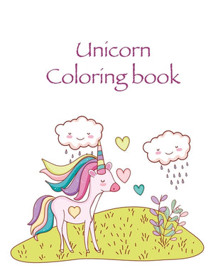 Unicorn Coloring book: Funny Coloring Book - 100 Magical Pages With Unicorns, For Kids Ages 4-8